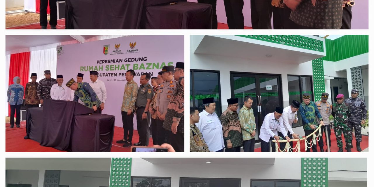 Diresmikan Bupati, Rumah Sehat Baznas Pesawaran Siapkan Sejumlah Layanan Kesehatan Gratis untuk Masyarakat