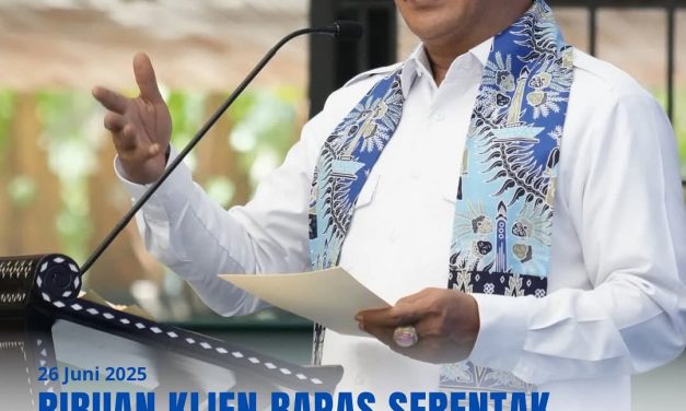 Ribuan Klien BAPAS Serentak Lakukan Aksi Sosial, Wujud Kesiapan Implementasi  Pidana Alternatif