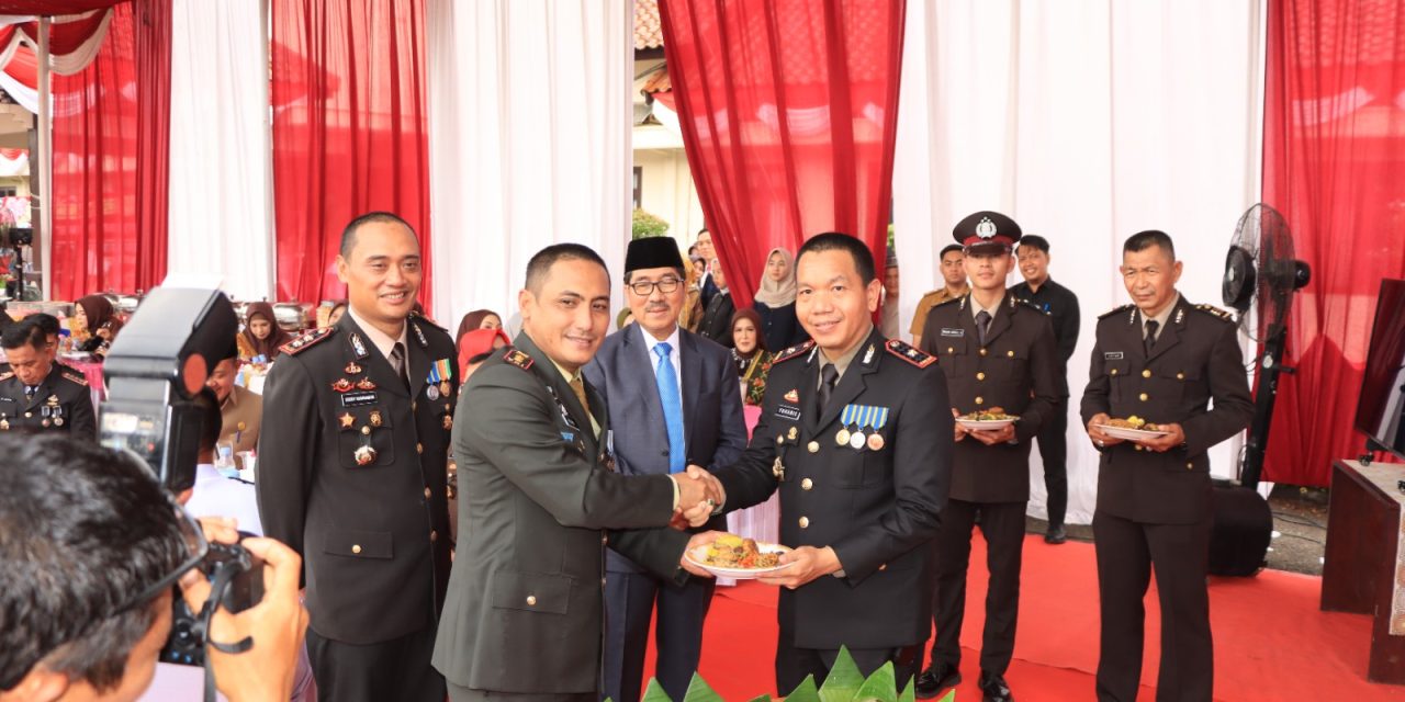 Hari Bhayangkara Ke-79, Polres Lampung Utara Gelar Upacara dan Syukuran