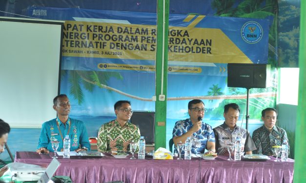 Pimpin Raker, Kepala BNNK Lampung Selatan: Jalin Sinergi dan Program Pemberdayaan Alternatif bersama Stakeholder 