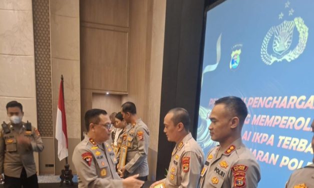 Kapolres Lampung Utara Meraih Penghargaan IKPA Terbaik 2025