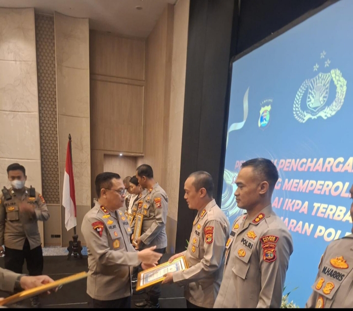 Polda Lampung Gelar Rakernis Fungsi Keuangan T.A. 2025 dan Beri Apresiasi Satker Berprestasi