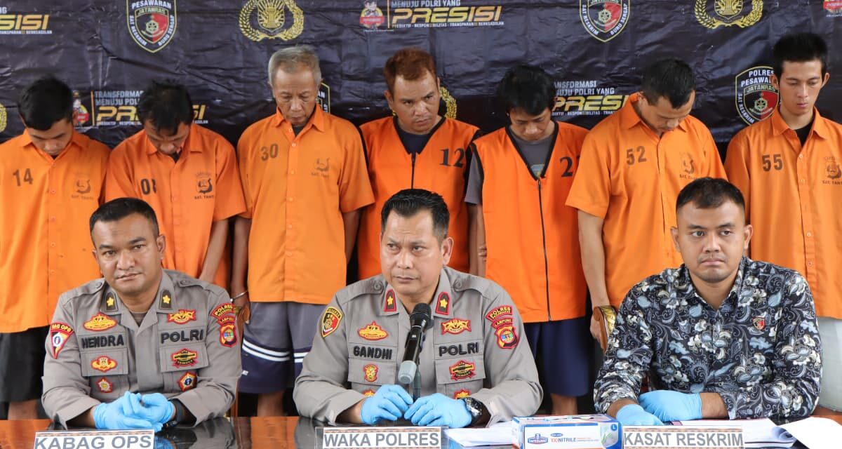 Spesialis Bongkar Alfamart Di Ungkap Polres Pesawaran