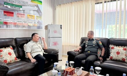 Letkol Syurya Dharma Dandim 0426 TB, Laksanakan Audiensi Dengan Kajari Tulang Bawang