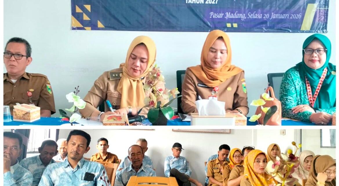 Musrenbang 2026 Kelurahan Pasar Madang Perkuat Perencanaan Pembangunan Partisipatif