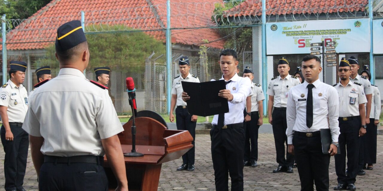 Awali Pekan Kerja, Lapas Kotaagung Tekankan Disiplin dan Kesiapan Jelang Ramadhan