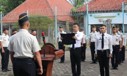 Awali Pekan Kerja, Lapas Kotaagung Tekankan Disiplin dan Kesiapan Jelang Ramadhan