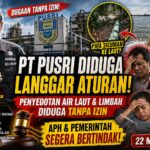 PT Pupuk Sriwijaya Diduga Bermasalah dalam Pengelolaan Limbah, Warga Keluhkan Dampak Kesehatan