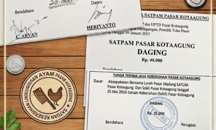 Pedagang Pasar Kotaagung Resah, Dugaan Pungli Berkedok Jasa Kebersihan dan Keamanan Disorot